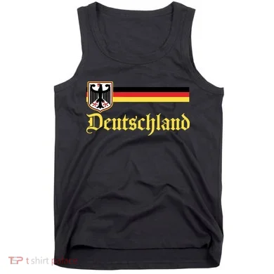 Germany Flag Stripe Logo Tank Top