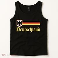 Germany Flag Stripe Logo Tank Top thumb 2