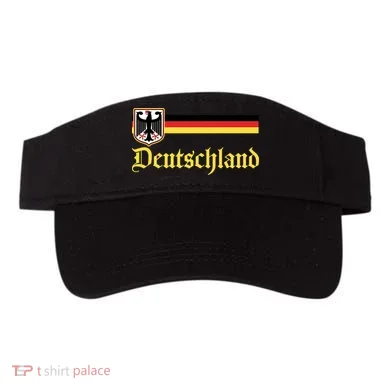 Germany Flag Stripe Logo Visor