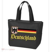 Germany Flag Stripe Logo Tote Bag thumb 3