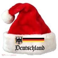 Germany Flag Stripe Logo Santa Hat thumb 0