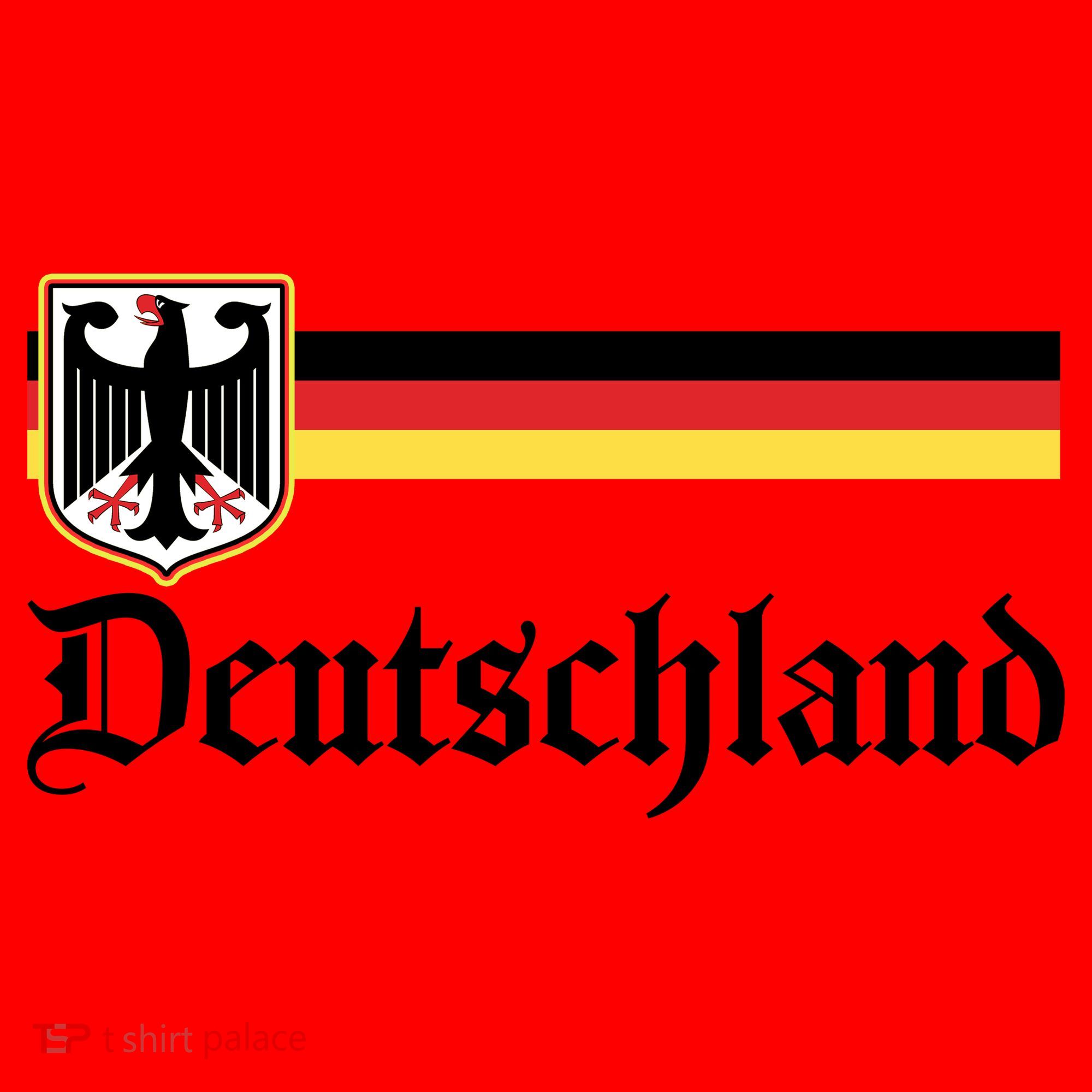 Germany Flag Stripe Logo Santa Hat