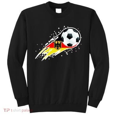 Germany Soccer Insignia Brush Strokes Sweatshirt
