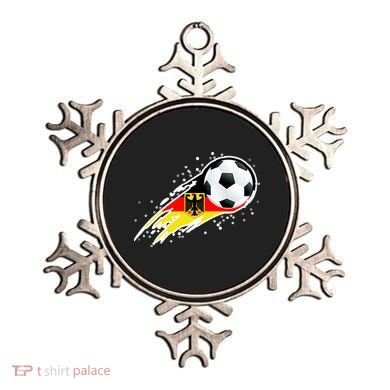 Germany Soccer Insignia Brush Strokes Ornament