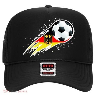 Germany Soccer Insignia Brush Strokes Hat