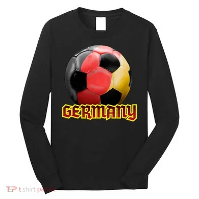 Germany Soccer Logo Long Sleeve Shirt