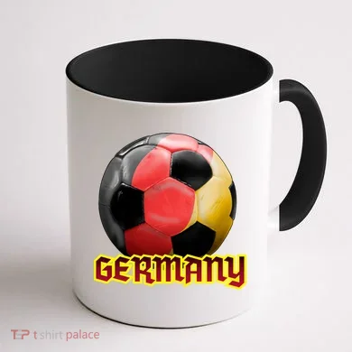 Germany Soccer Logo Coffee Mug back