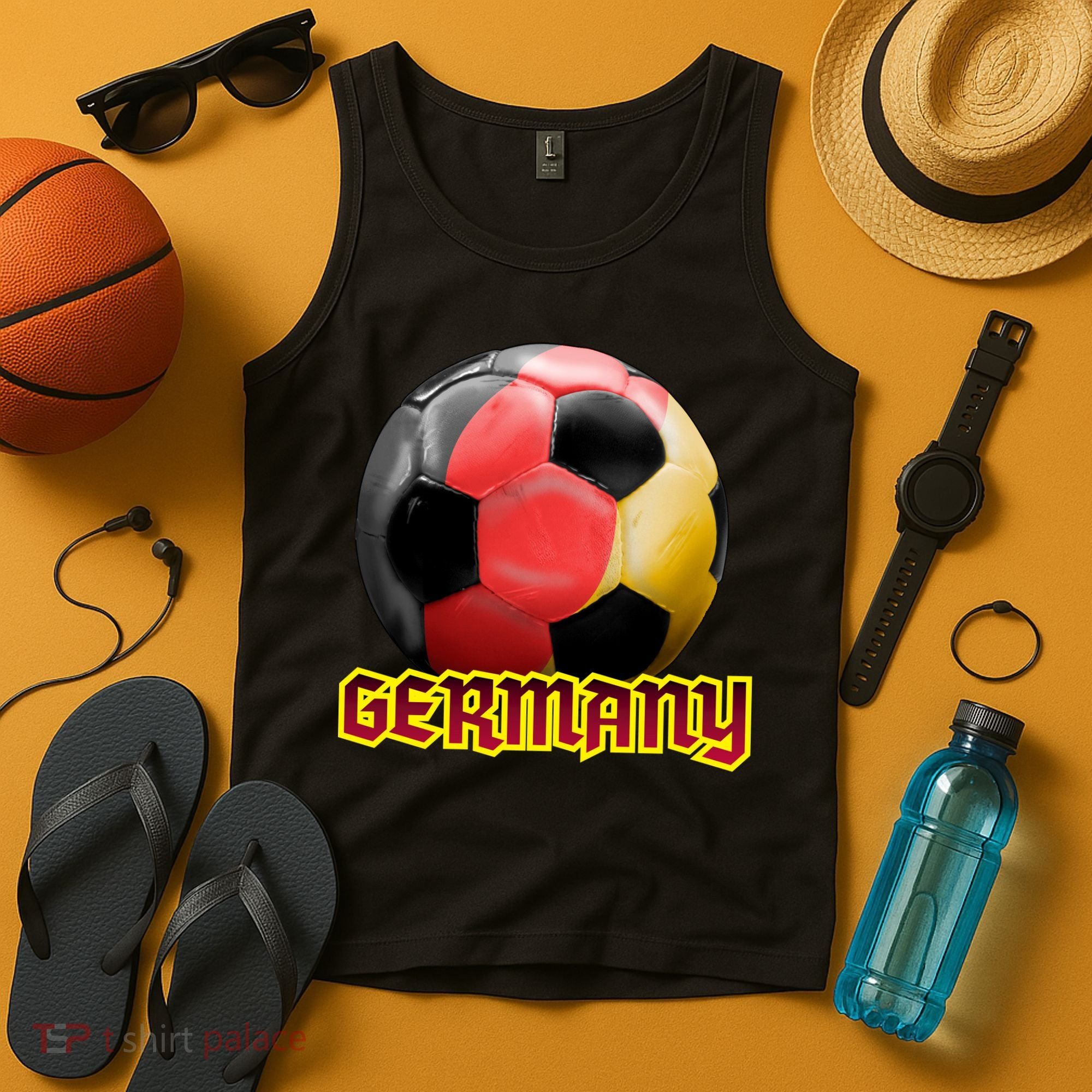 Germany Soccer Logo Tank Top