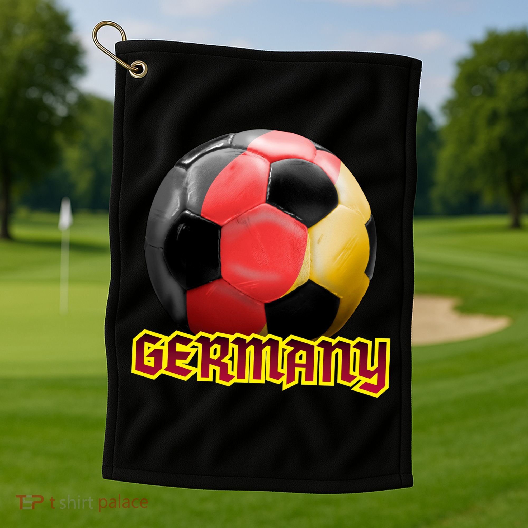 Germany Soccer Logo Golf Towel