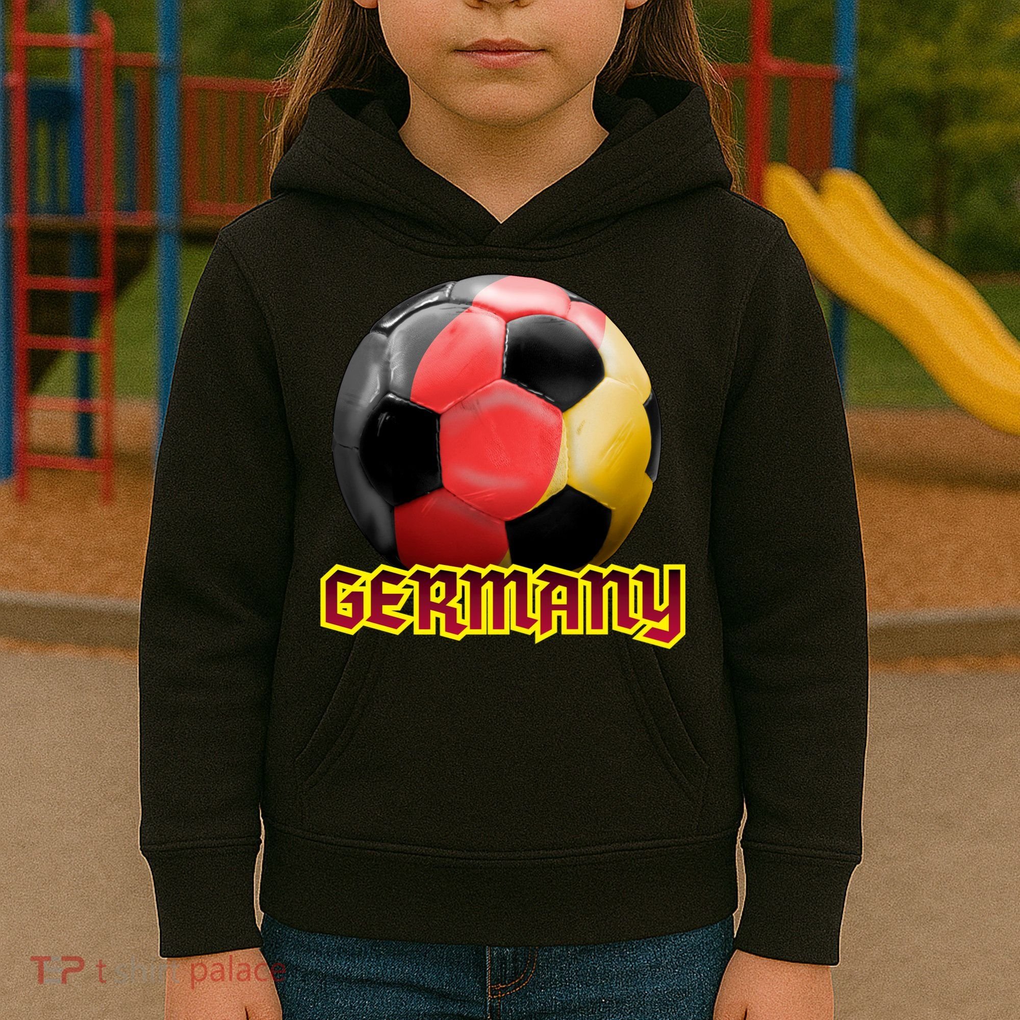 Germany Soccer Logo Kids Hoodie