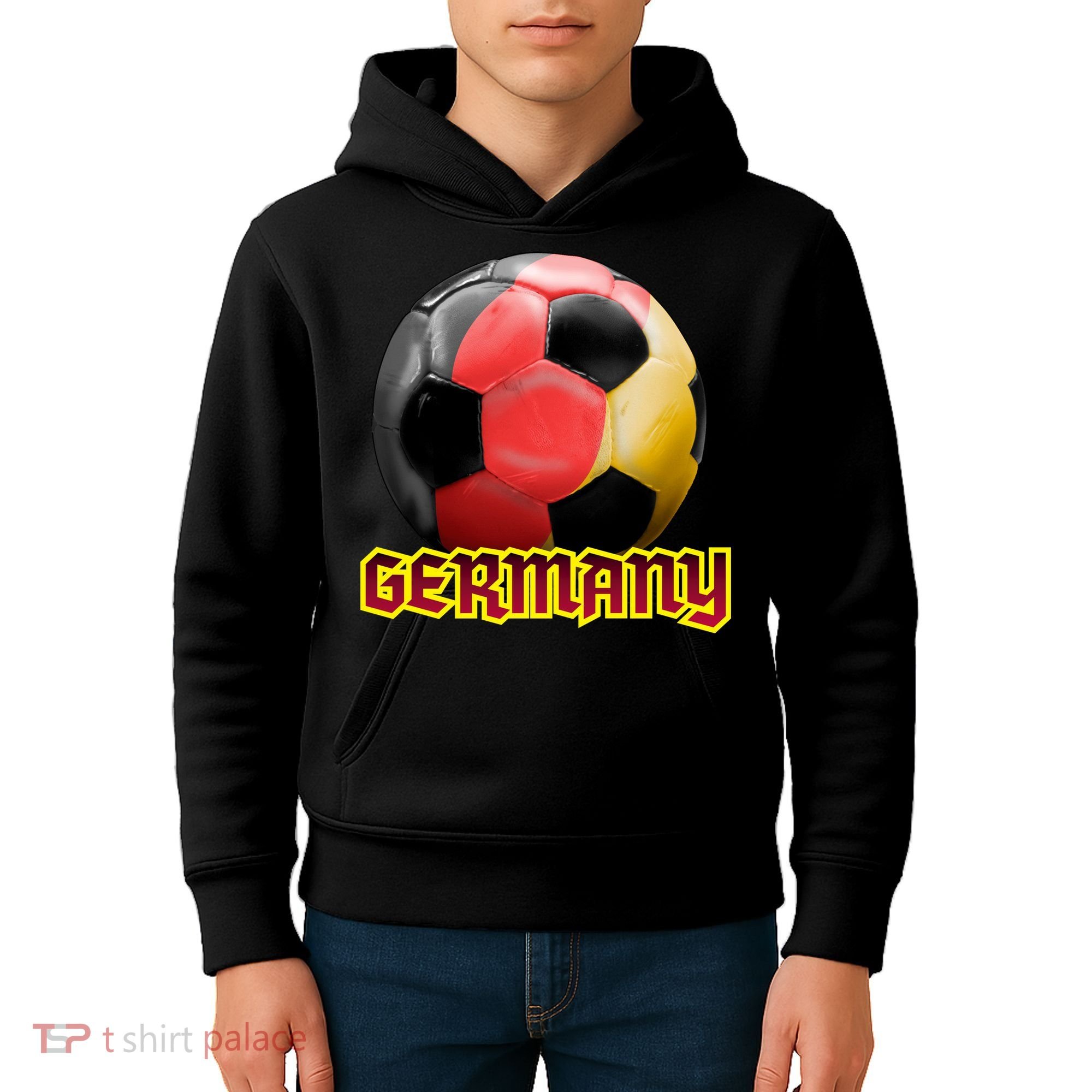Germany Soccer Logo Kids Hoodie