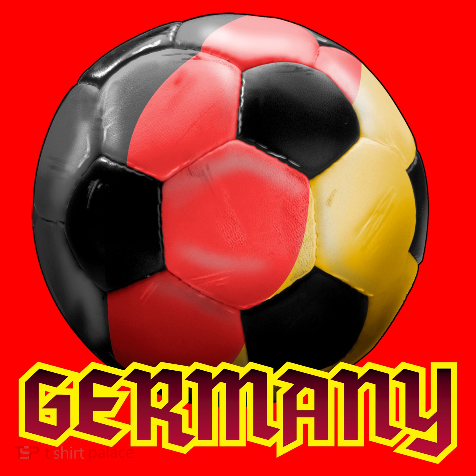 Germany Soccer Logo Santa Hat