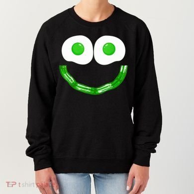 Green Eggs Smile Brunch Breakfast Women's Sweatshirt