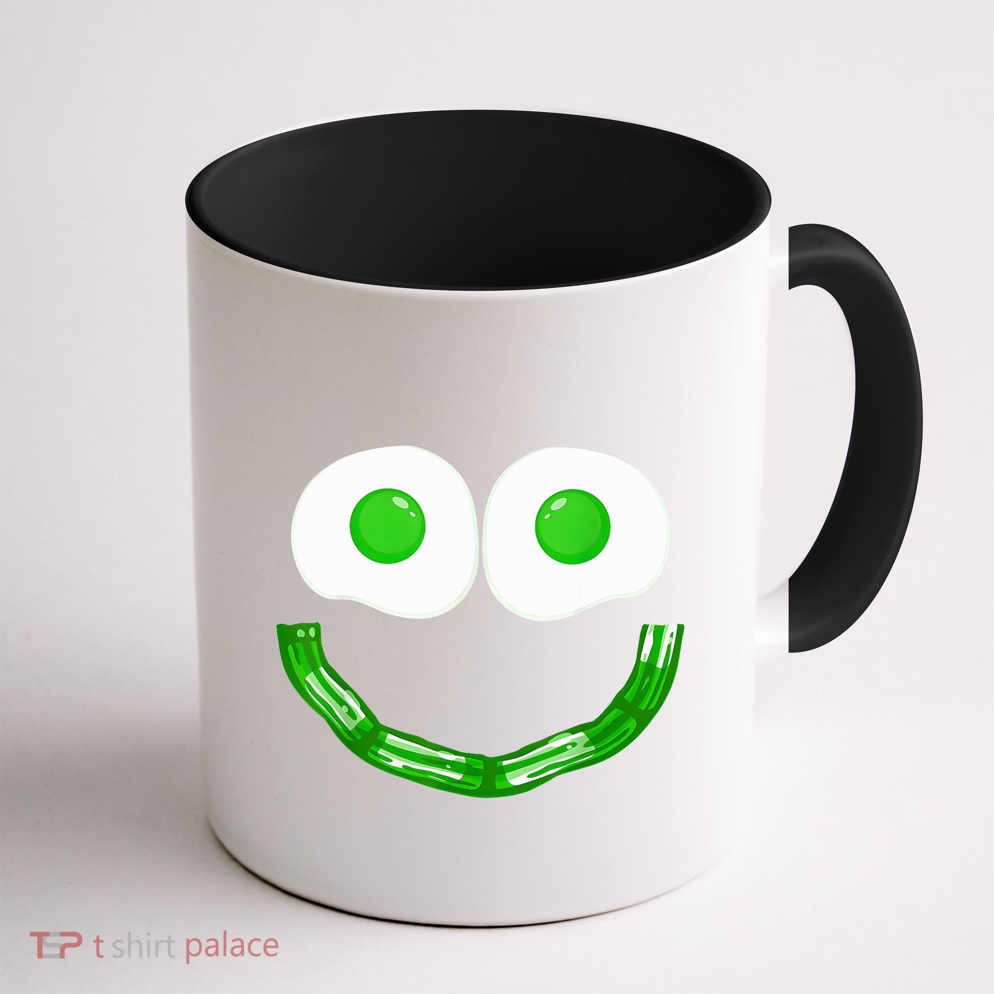 Green Eggs Smile Brunch Breakfast Coffee Mug