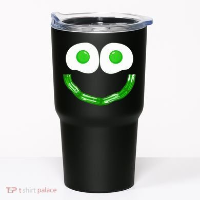 Green Eggs Smile Brunch Breakfast Tumbler