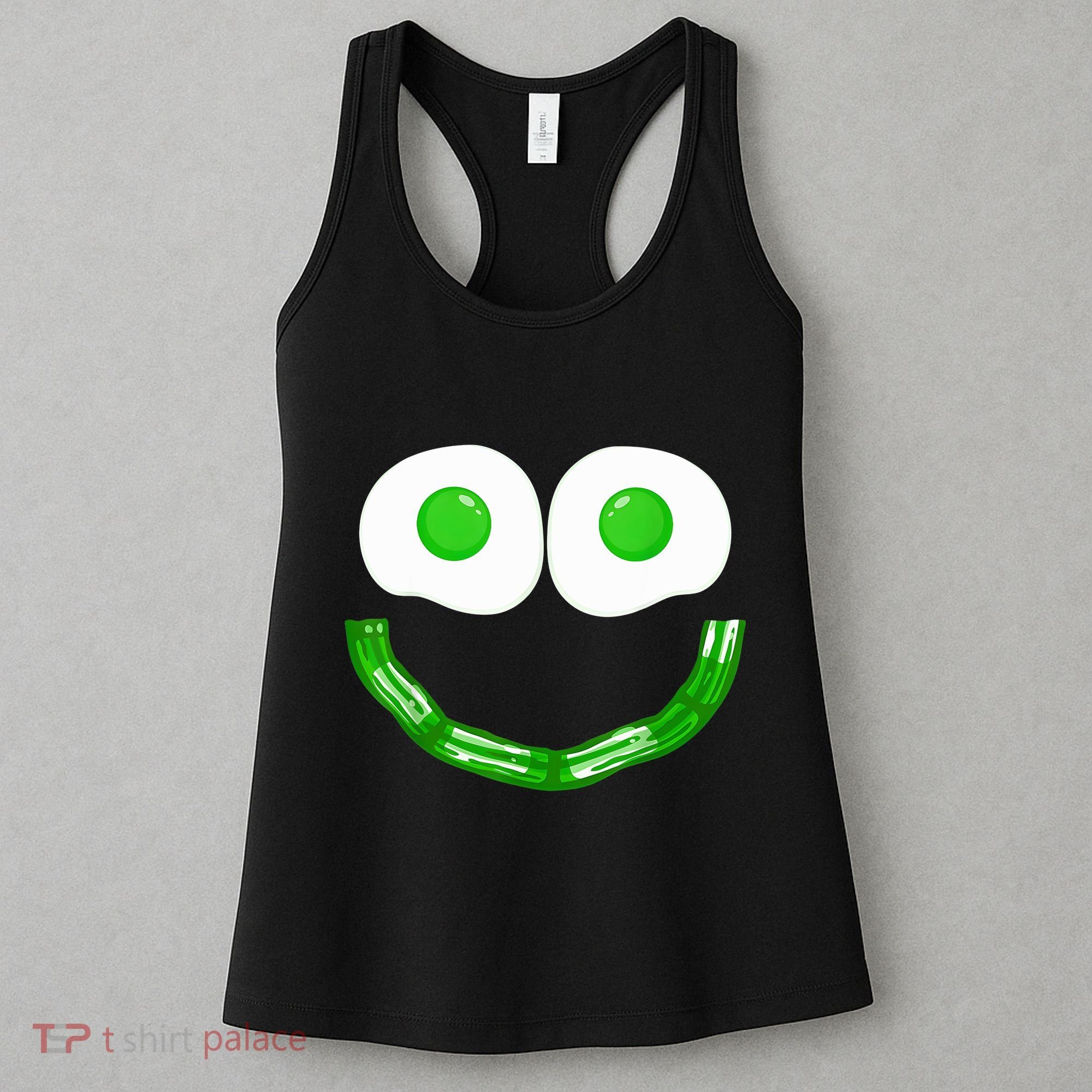 Green Eggs Smile Brunch Breakfast Women's Tank Top
