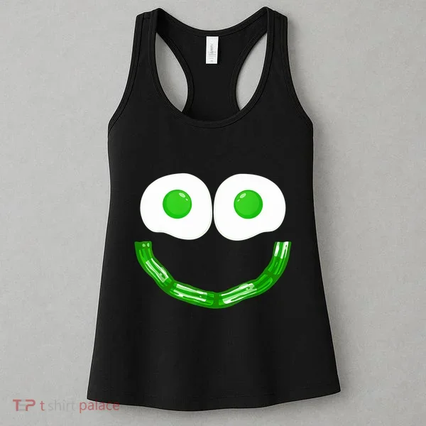 Green Eggs Smile Brunch Breakfast Women's Tank Top