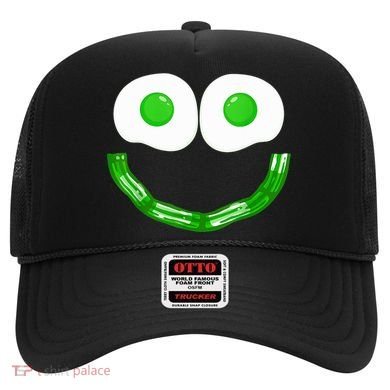 Green Eggs Smile Brunch Breakfast Hat