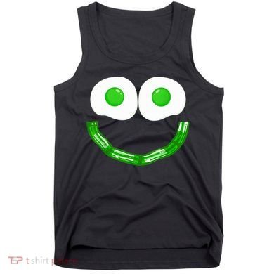 Green Eggs Smile Brunch Breakfast Tank Top