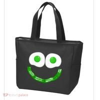 Green Eggs Smile Brunch Breakfast Tote Bag thumb 3
