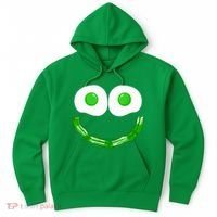 Green Eggs Smile Brunch Breakfast Hoodie thumb 0