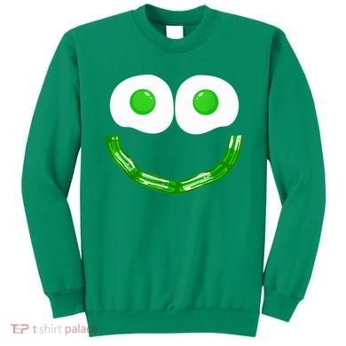 Green Eggs Smile Brunch Breakfast Sweatshirt