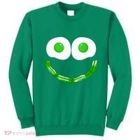 Green Eggs Smile Brunch Breakfast Sweatshirt thumb 0