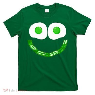 Green Eggs Smile Brunch Breakfast T-Shirt