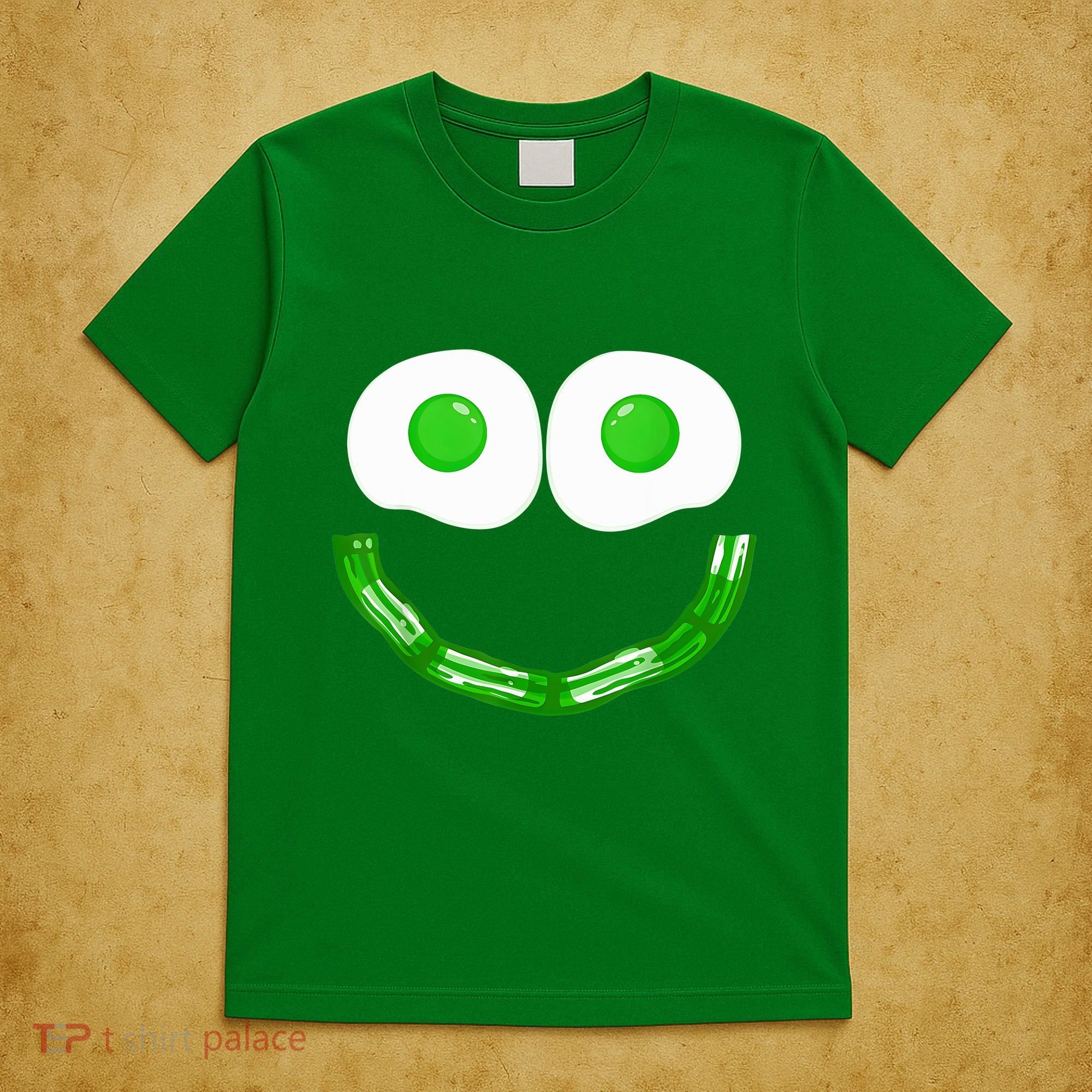 Green Eggs Smile Brunch Breakfast T-Shirt
