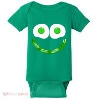 Green Eggs Smile Brunch Breakfast Baby Bodysuit thumb 0