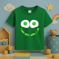 Green Eggs Smile Brunch Breakfast Toddler T-Shirt thumb 3