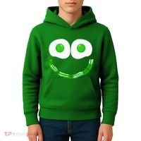 Green Eggs Smile Brunch Breakfast Kids Hoodie thumb 4