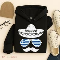 Greek Easter Sunglasses Cinco De Mayo Mexican Hoodie thumb 4