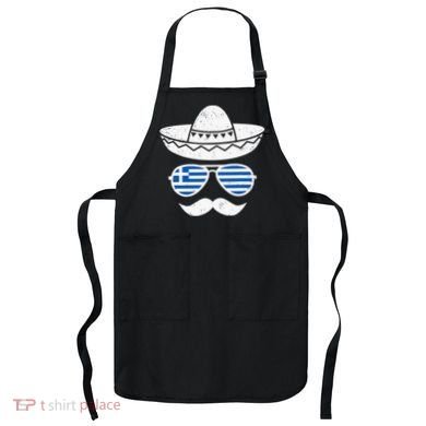 Greek Easter Sunglasses Cinco De Mayo Mexican Apron