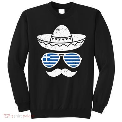 Greek Easter Sunglasses Cinco De Mayo Mexican Sweatshirt
