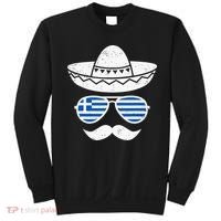 Greek Easter Sunglasses Cinco De Mayo Mexican Sweatshirt thumb 0