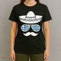 Greek Easter Sunglasses Cinco De Mayo Mexican T-Shirt thumb 4