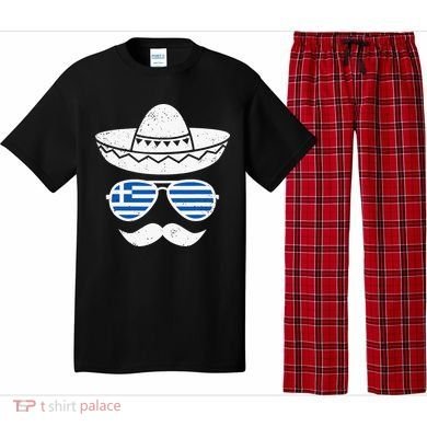Greek Easter Sunglasses Cinco De Mayo Mexican Pajama Set