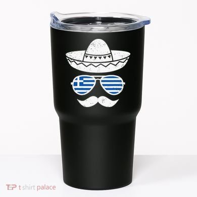 Greek Easter Sunglasses Cinco De Mayo Mexican Tumbler