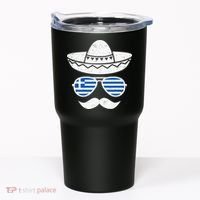 Greek Easter Sunglasses Cinco De Mayo Mexican Tumbler thumb 0