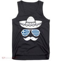 Greek Easter Sunglasses Cinco De Mayo Mexican Tank Top thumb 0