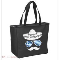 Greek Easter Sunglasses Cinco De Mayo Mexican Tote Bag thumb 2