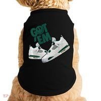 Got Em Smile Matching Oxidized Green 4s Premium Doggie Tank thumb 0