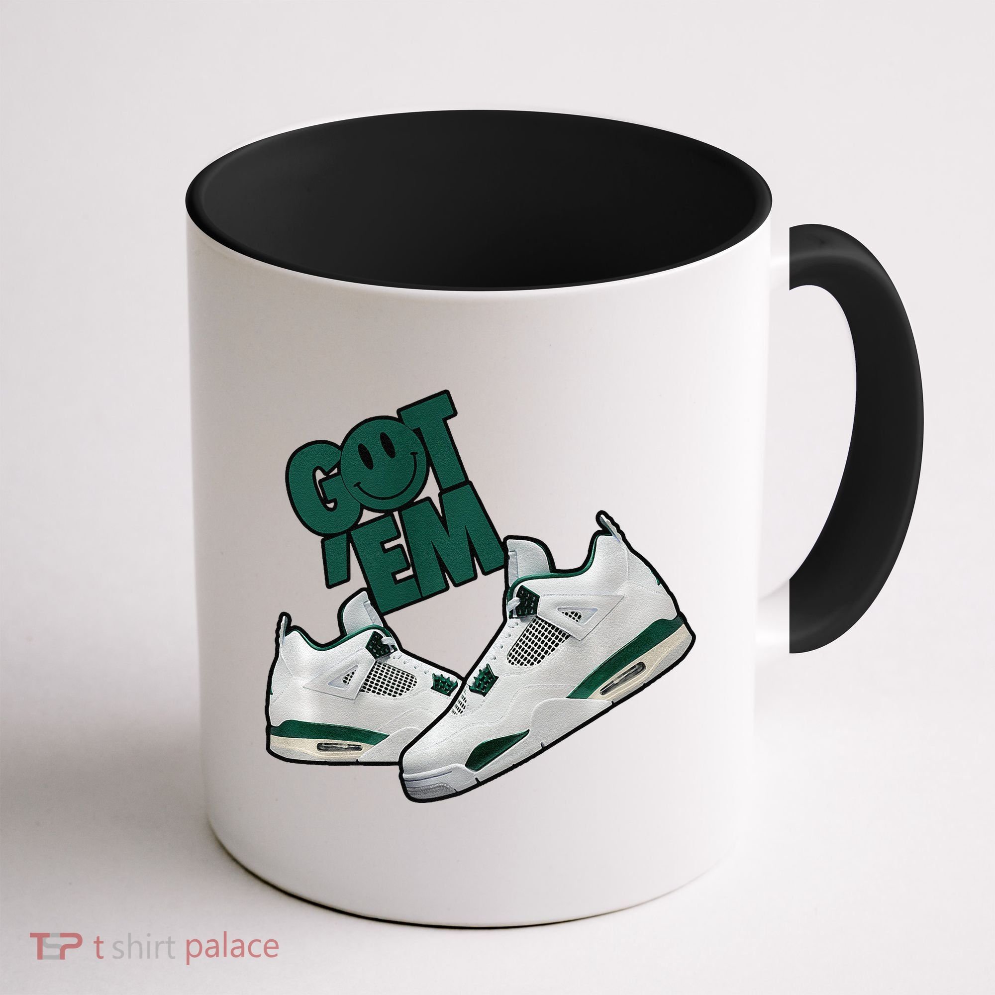 Got Em Smile Matching Oxidized Green 4s Premium Coffee Mug