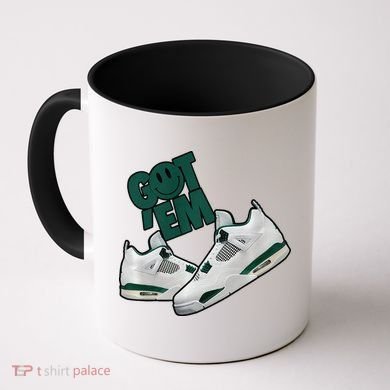 Got Em Smile Matching Oxidized Green 4s Premium Coffee Mug