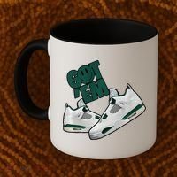Got Em Smile Matching Oxidized Green 4s Premium Coffee Mug thumb 2
