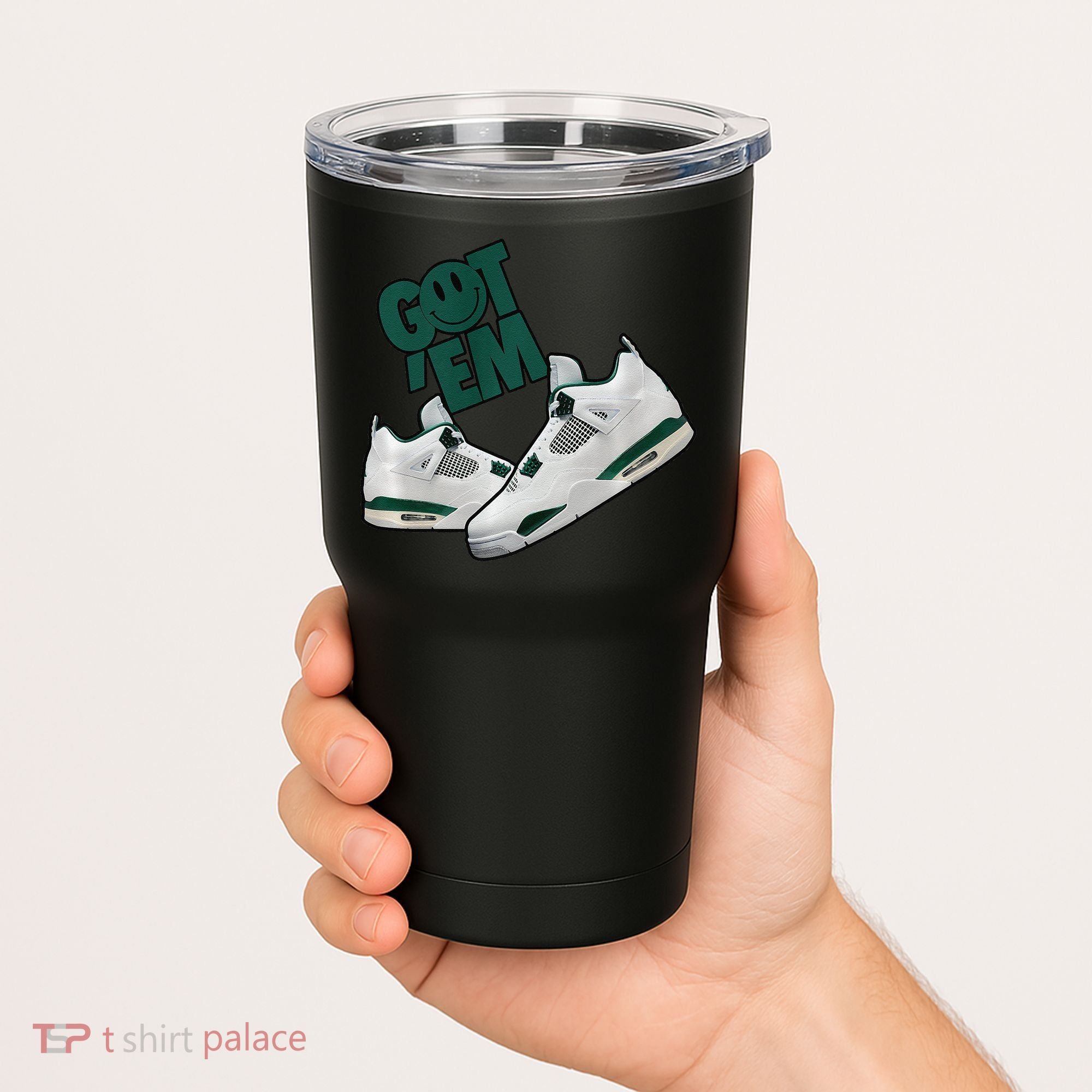 Got Em Smile Matching Oxidized Green 4s Premium Tumbler