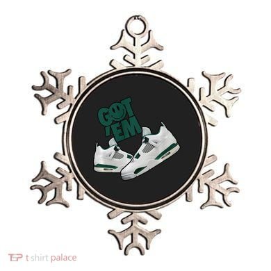 Got Em Smile Matching Oxidized Green 4s Premium Ornament