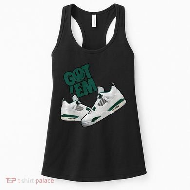 Got Em Smile Matching Oxidized Green 4s Premium Women's Tank Top