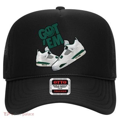 Got Em Smile Matching Oxidized Green 4s Premium Hat
